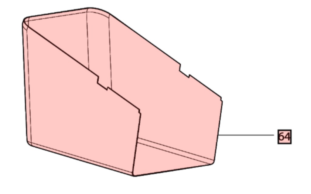 ND MAKITA / DOLMAR Poťah zberného koša EM41, PM411C, DA00000965